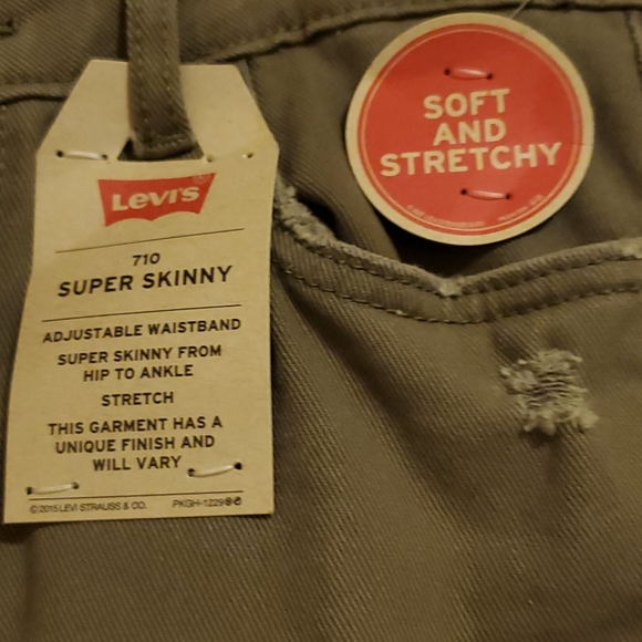 NWT: Levi's 710 Super Skinny Jeans - Picture 6 of 14